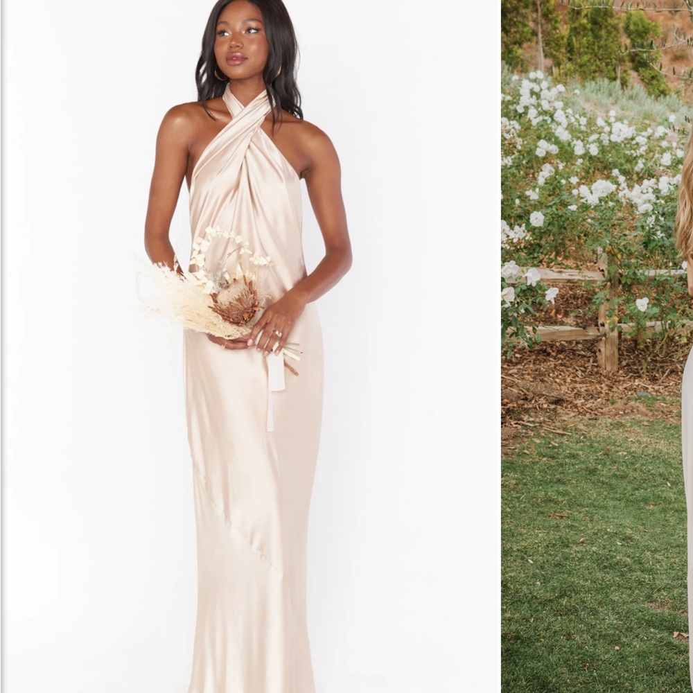 Show Me Your Mumu Jasmine Halter Maxi Dress